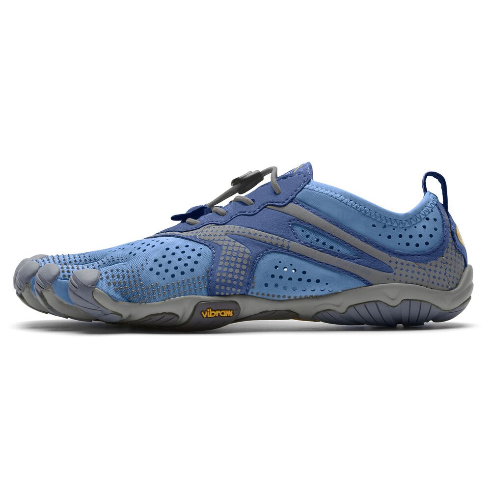 Vibram FiveFingers Dames V-Run - Hardloopschoenen Blauw - 403562VCE